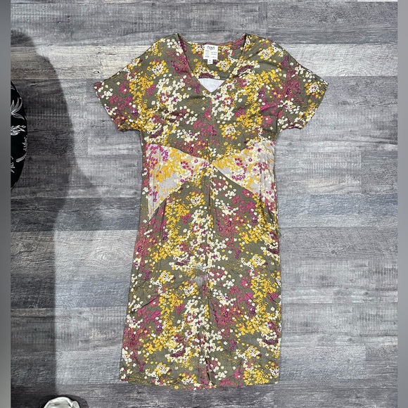 Anthropologie Floral Long Dress - Picture 2 of 7